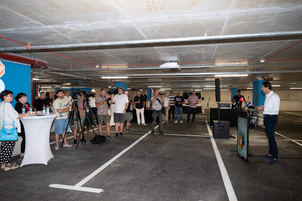 Nova garaža Gorovo - Opatija - otvorenje